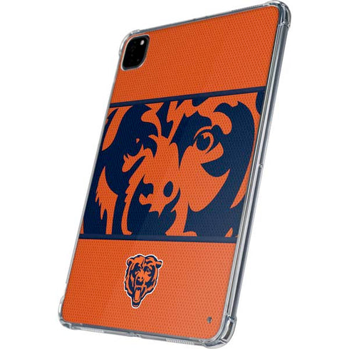 NFL Chicago Bears Zone Block iPad Pro 11in (2024) Clear Case